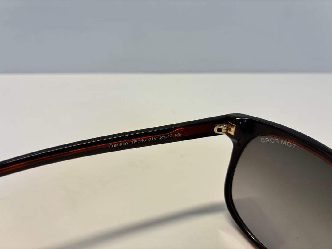 【TOM FORD】 トムフォードサングラス　メガネ　TF346