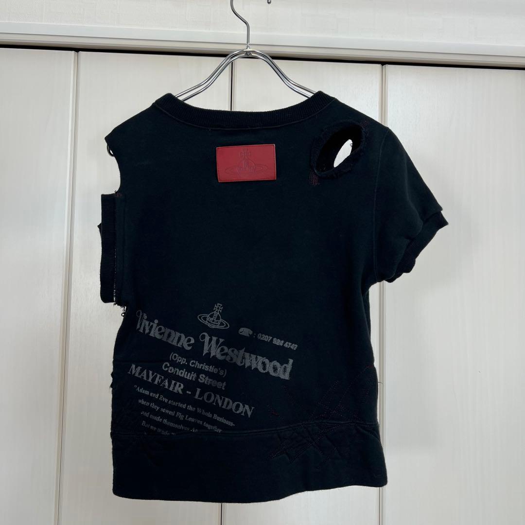 VIVIENNE WESTWOOD アナーキー ダメージ加工 スウェットトップス