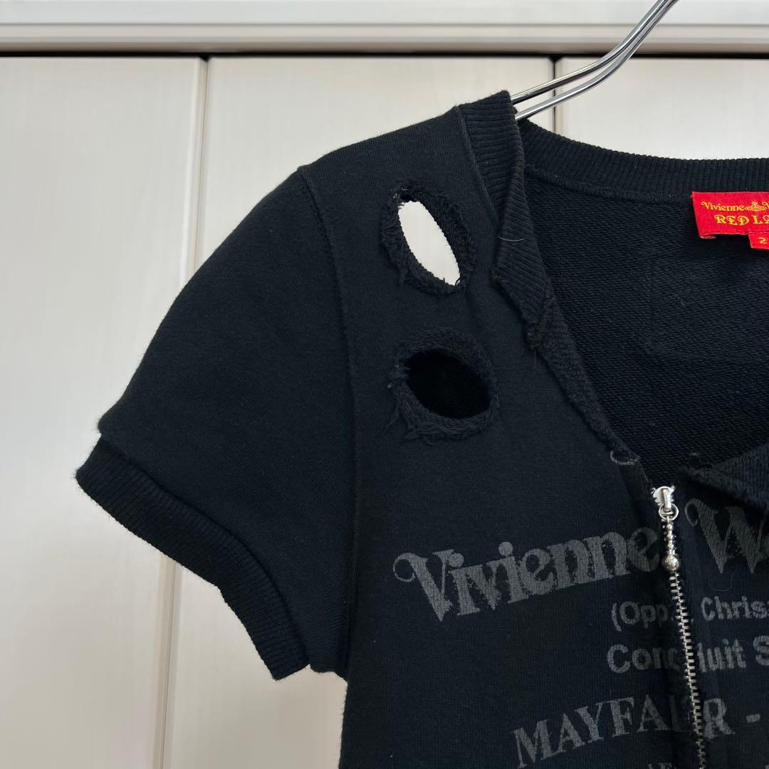VIVIENNE WESTWOOD アナーキー ダメージ加工 スウェットトップス