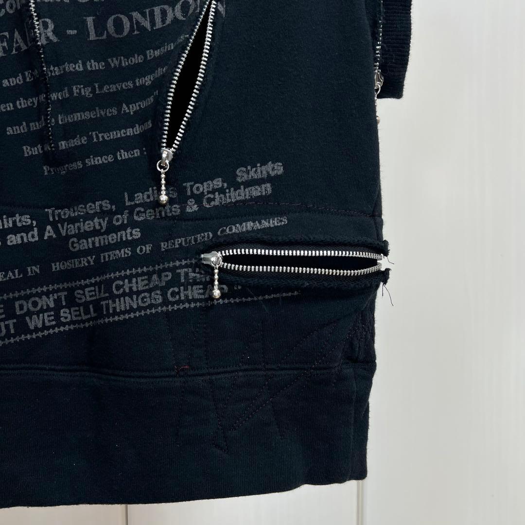 VIVIENNE WESTWOOD アナーキー ダメージ加工 スウェットトップス