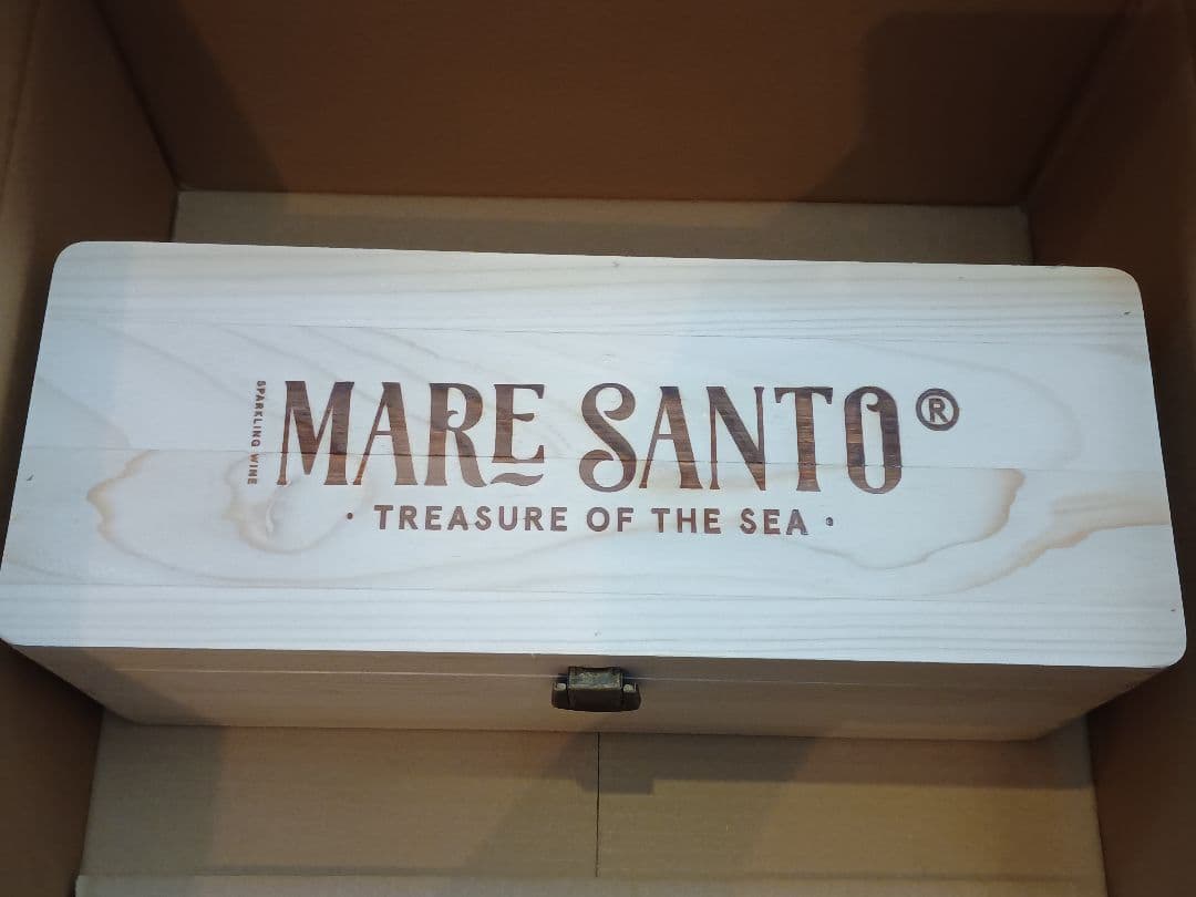 マーレ・サント・ロゼ　スパークリング ワイン　海底熟成　パリ五輪　木箱入り