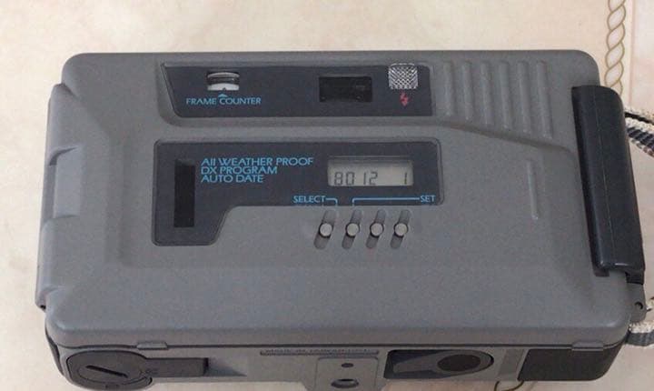 美品CHINON splash GXフィルムカメラ