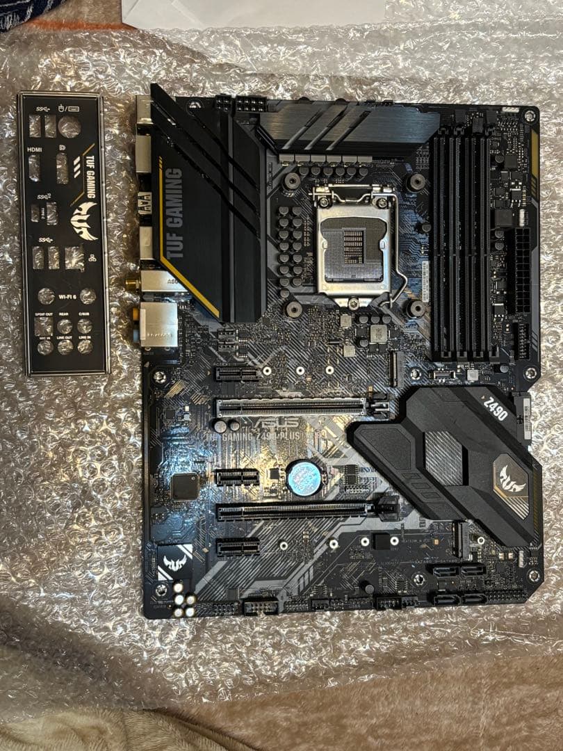 TUV gaming z490 PLUS Wi-Fi マザーボード 動作確認済