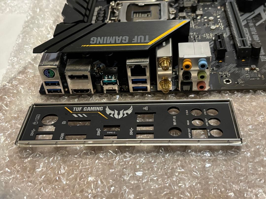 TUV gaming z490 PLUS Wi-Fi マザーボード 動作確認済