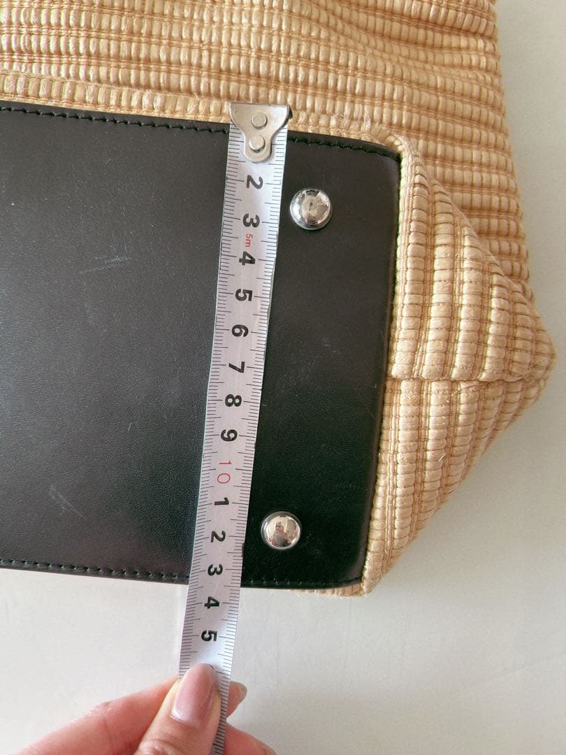 ちぇりーここ様 FURLA フルラ かごバッグ マチ付き A4対応 トートバッグ