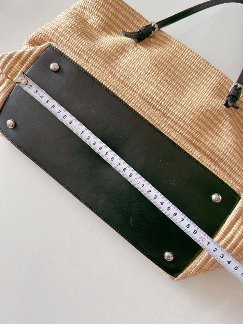 ちぇりーここ様 FURLA フルラ かごバッグ マチ付き A4対応 トートバッグ