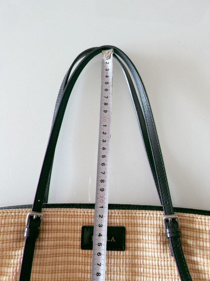 ちぇりーここ様 FURLA フルラ かごバッグ マチ付き A4対応 トートバッグ