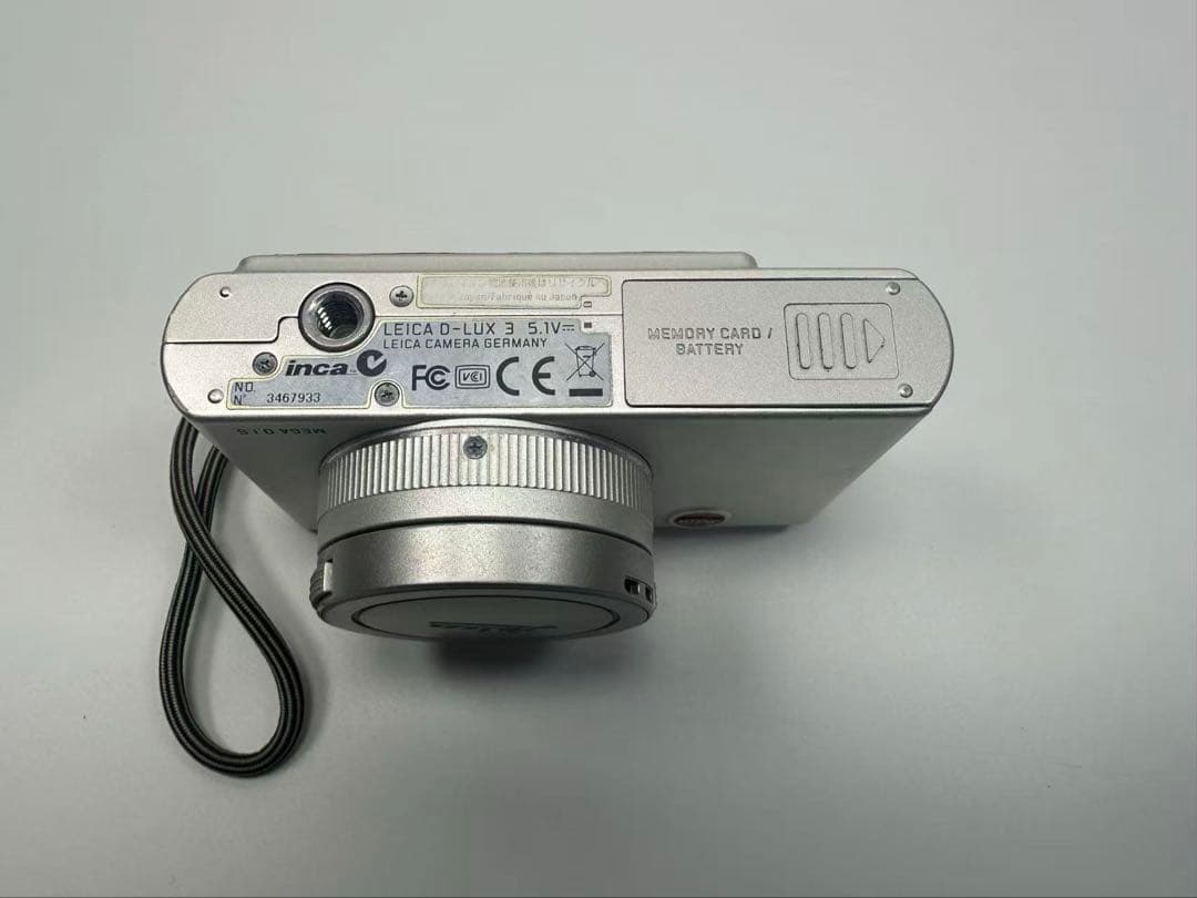Leica D-LUX 3 コンパクトデジタルカメラ シルバー