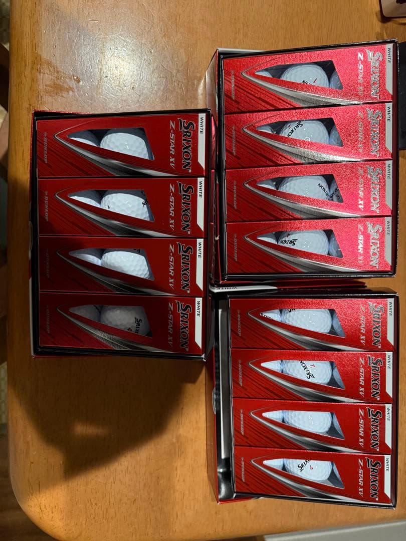 NK 新品未使用スリクソンSRIXONZ-STAR XV ホワイト6ダース