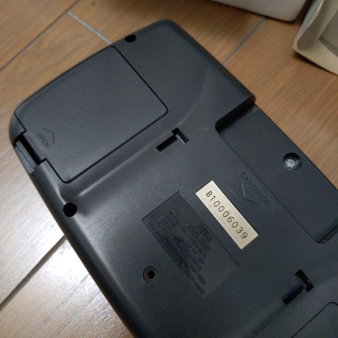 ジャンク品　SEGA GAME GEAR ポータブルゲーム機