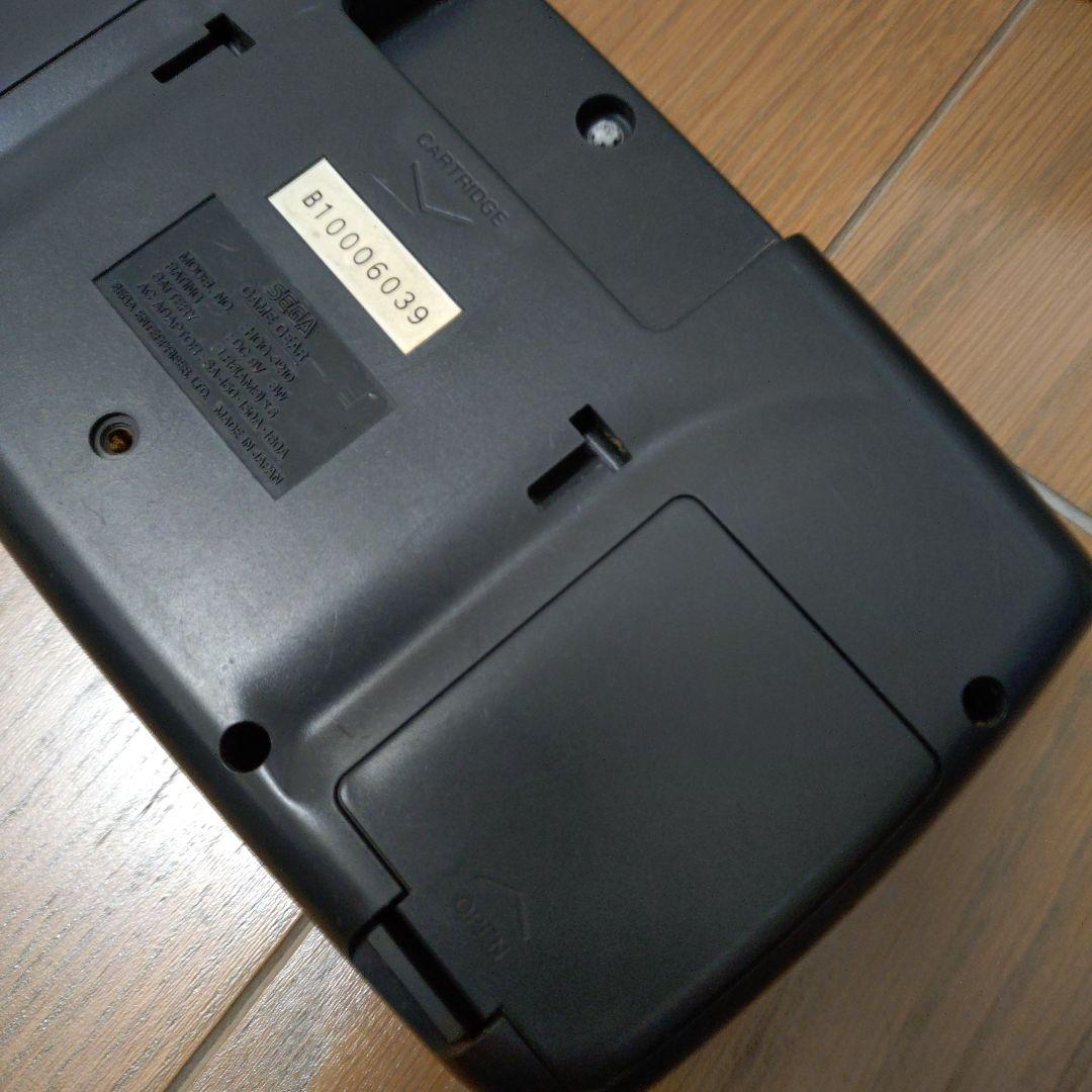 ジャンク品　SEGA GAME GEAR ポータブルゲーム機