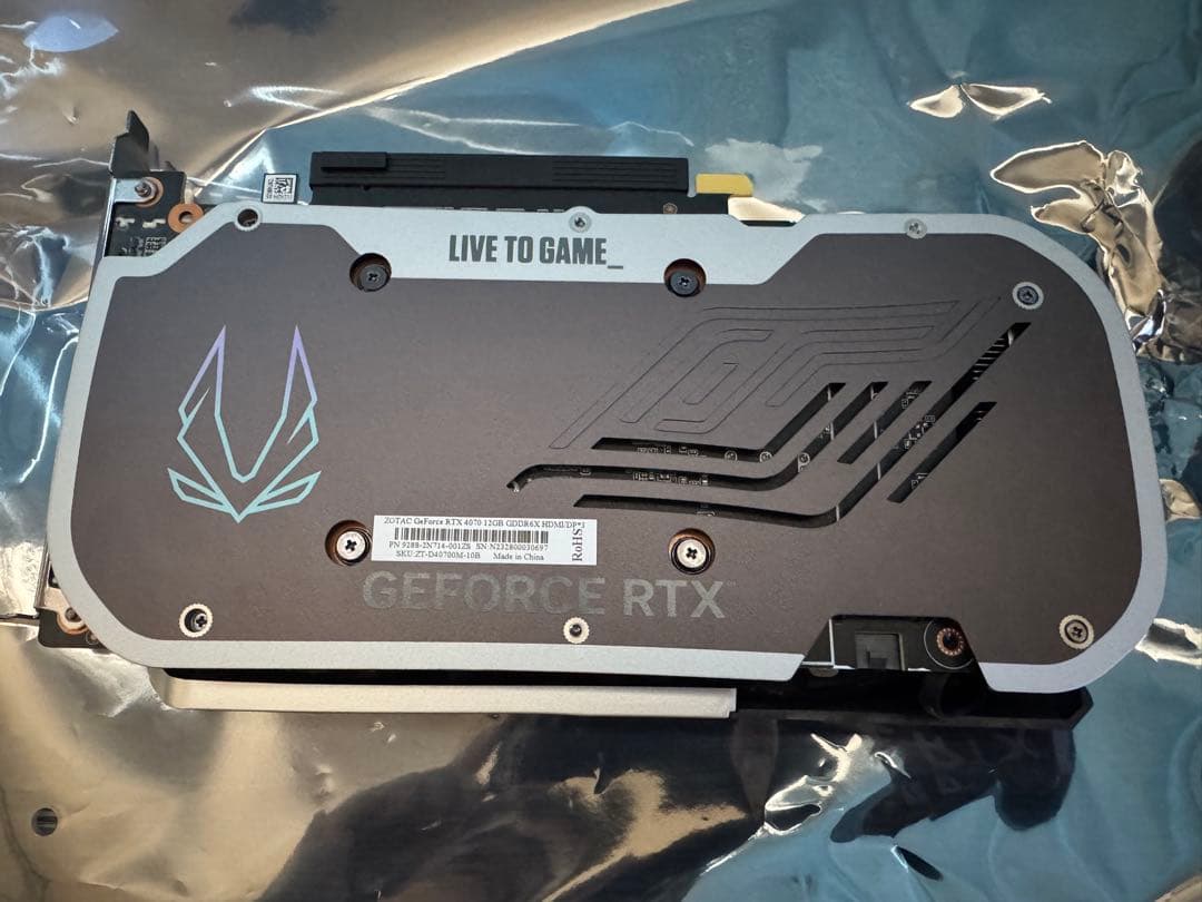 グラフィックボード・グラボ・ビデオカード ZOTAC GAMING GeForce RTX4070 TwinEdge OC