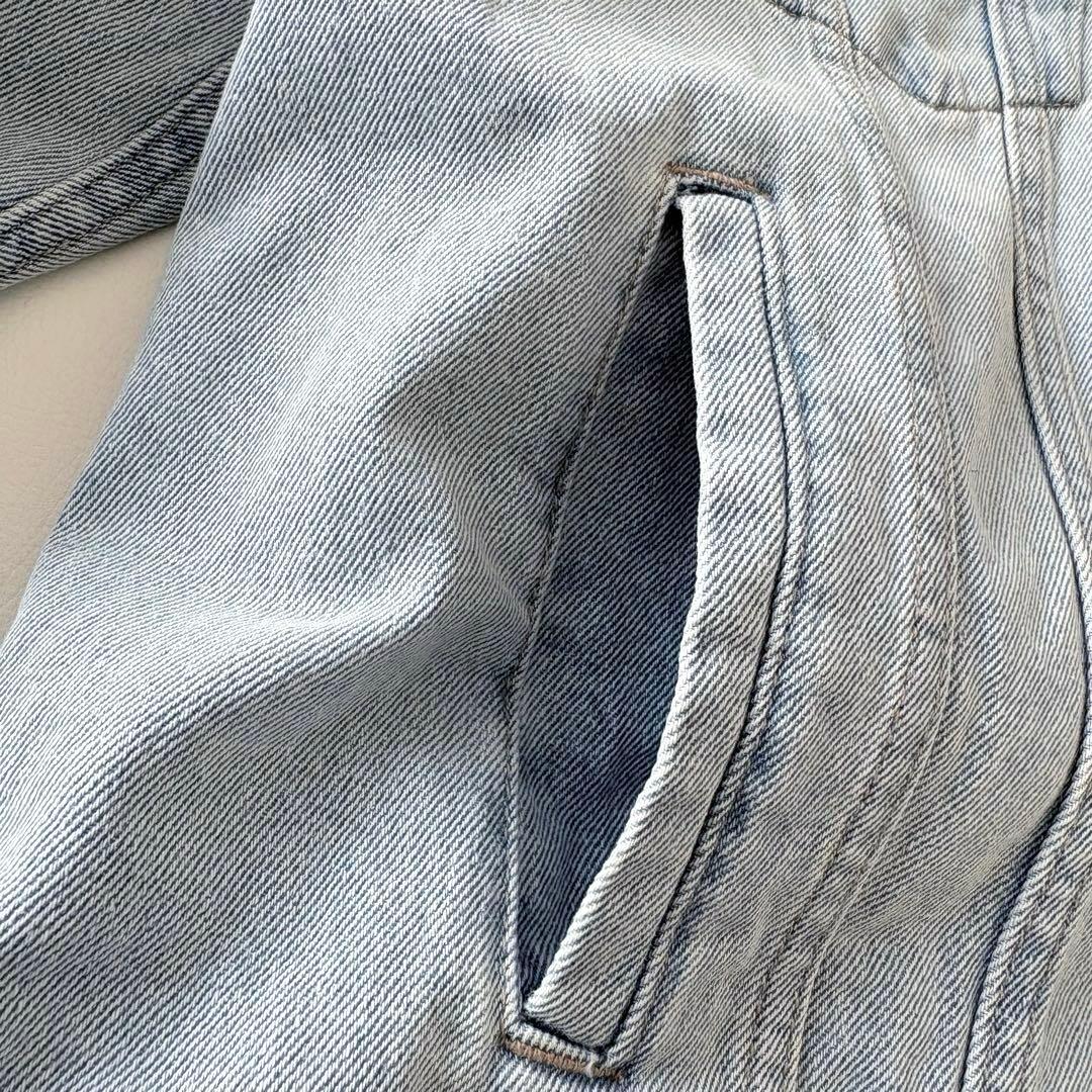 ■PLUS OTO.HA プラスオトハ バックコクーン Gジャン デニム