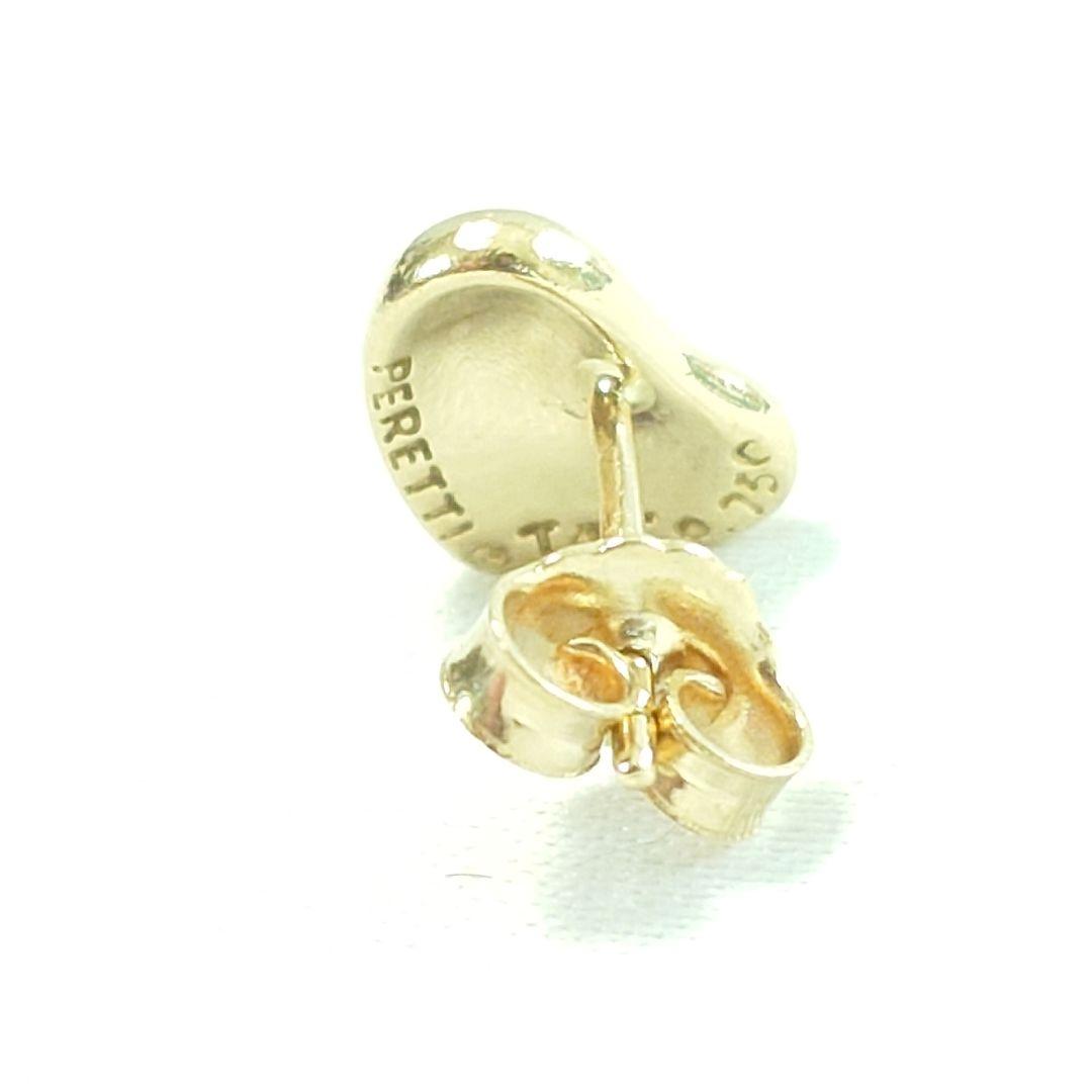 ティファニー K18 フルハート ピアス 片耳用 6736