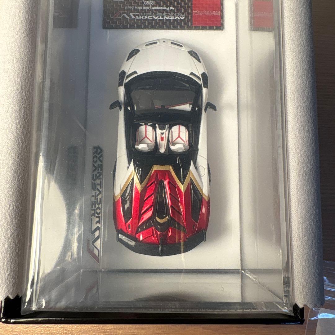MAKE UP ランボルギーニ　アヴェンタドール　svj ロードスター　1/43
