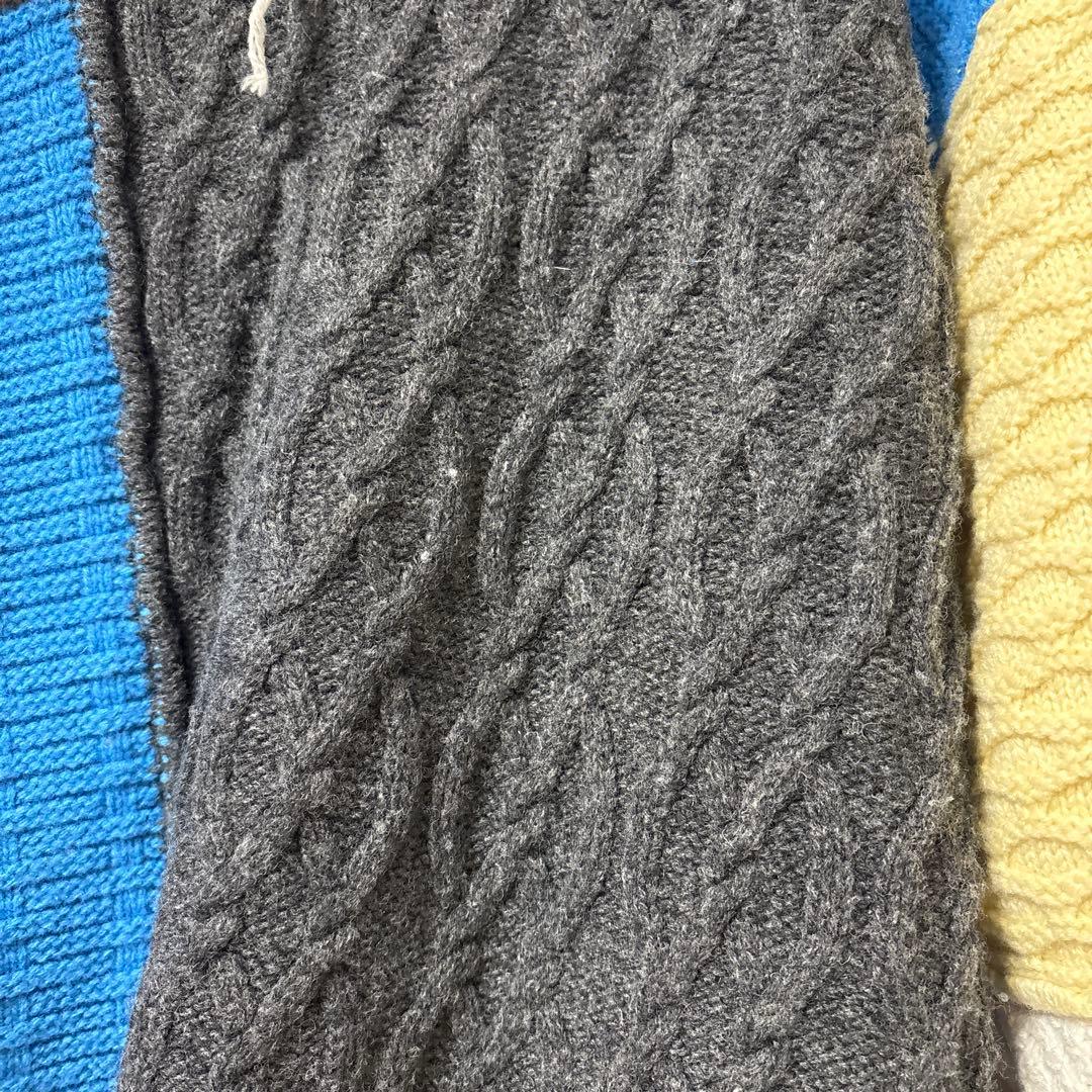 zara ADER error　パッチワークカーディガン