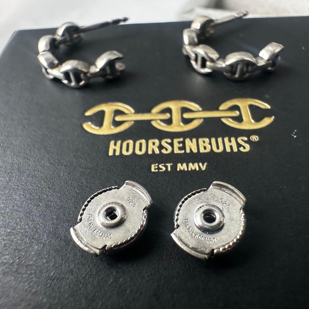 HOORSENBUHS MICRO CRESCENT EARRINGS ピアス