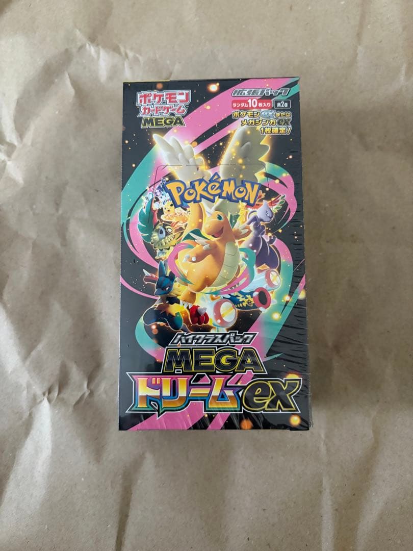 ポケモンカードゲーム MEGAドリームEX 10パック