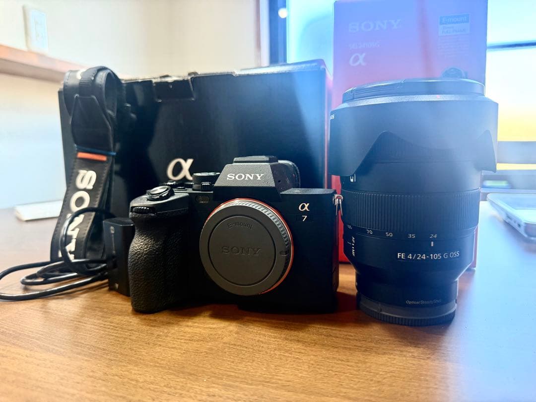 Sony α7 デジタル一眼レフ 本体とレンズセット