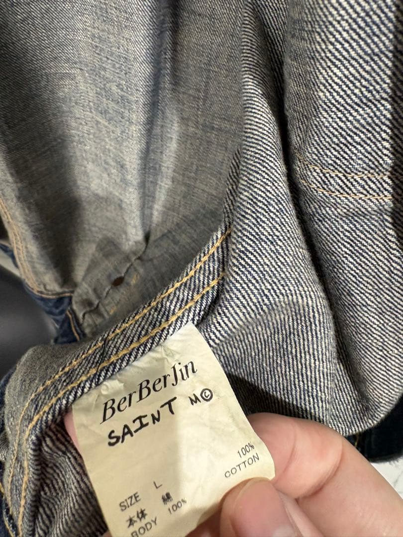 ジャケット・アウター SAINT Mxxxxxx X BerBerJin DENIM JACKET