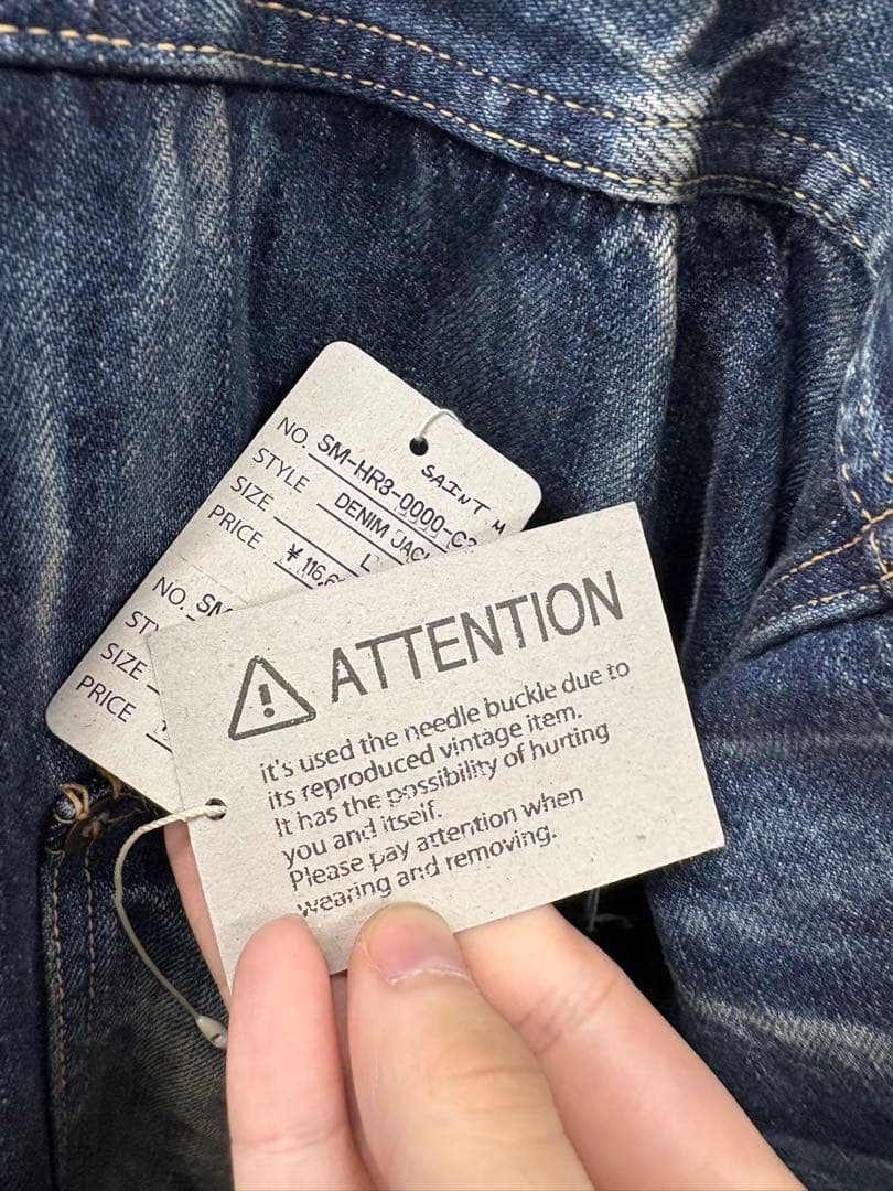 ジャケット・アウター SAINT Mxxxxxx X BerBerJin DENIM JACKET