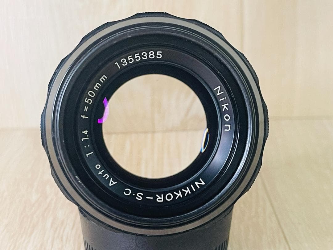 NIKON NIKKOR-S.C 50mm f1.4 ニコン オールドレンズ