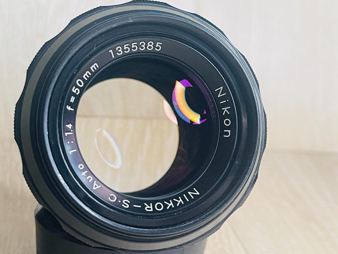 NIKON NIKKOR-S.C 50mm f1.4 ニコン オールドレンズ