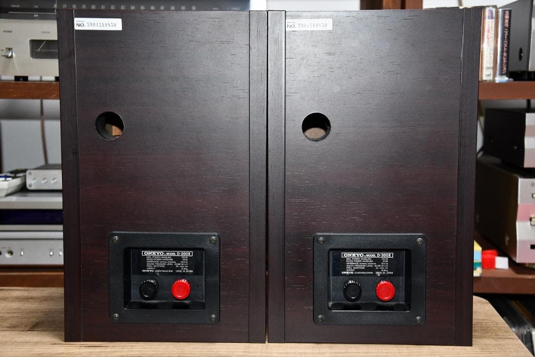 値引き　美品　ONKYO　D-200Ⅱリバープール　　オンキョースピーカーペア