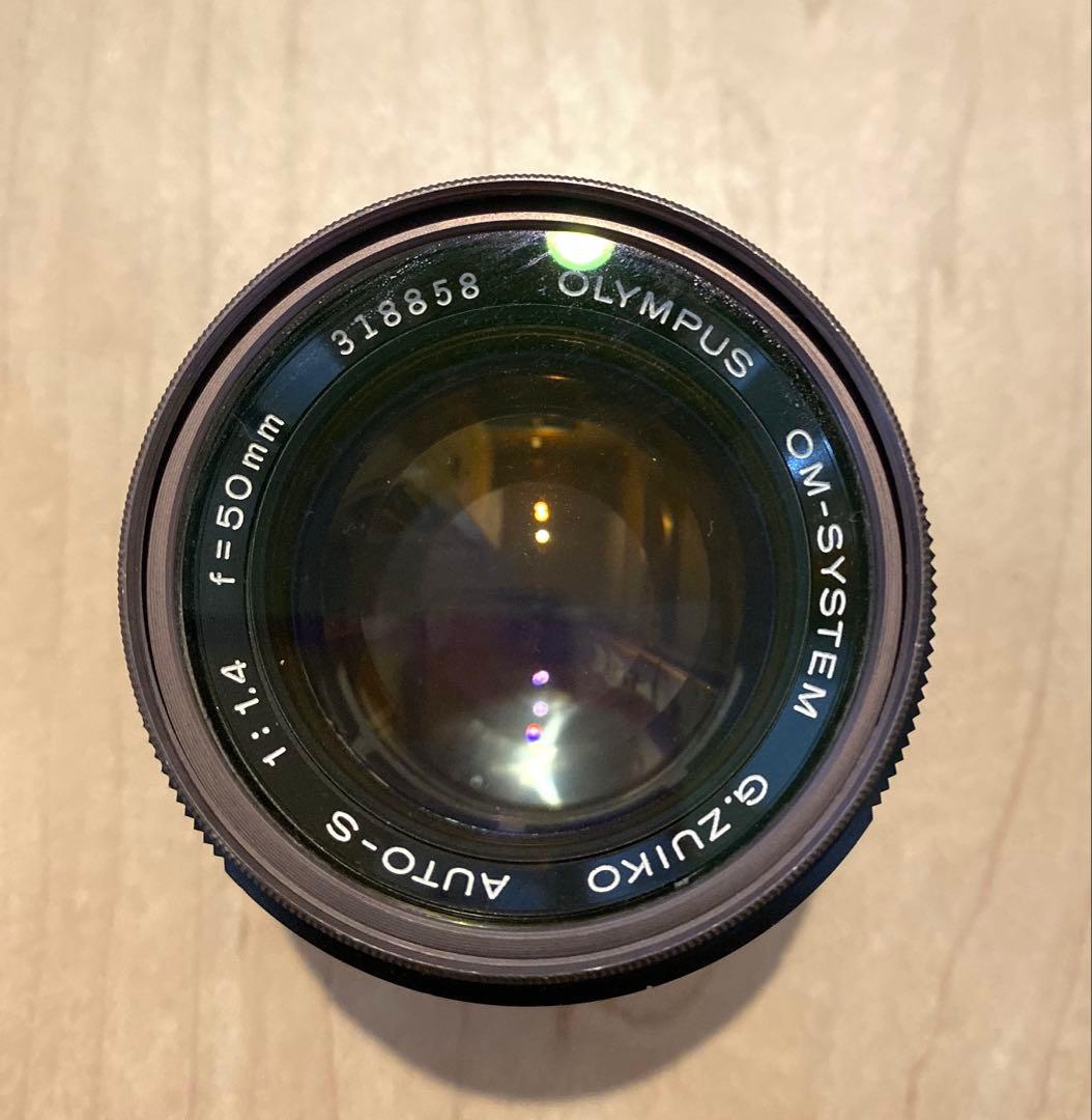 動作未確認 OLYMPUS OM-2 フィルムカメラ/レンズ×3/ストロボ×2他
