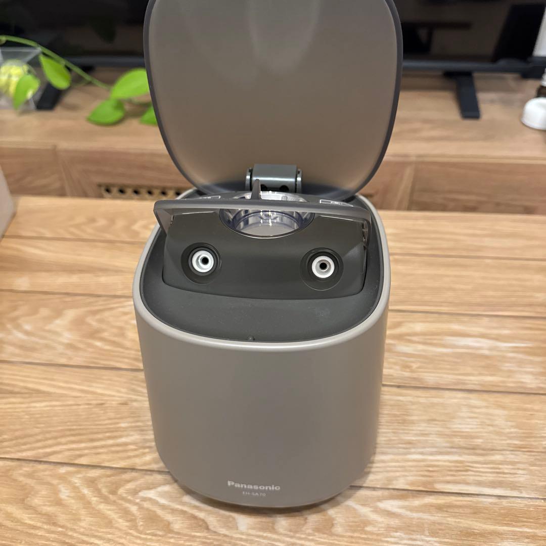 【美品】パナソニック スチーマー ナノケア 濃密ダブルスチーム EH-SA70