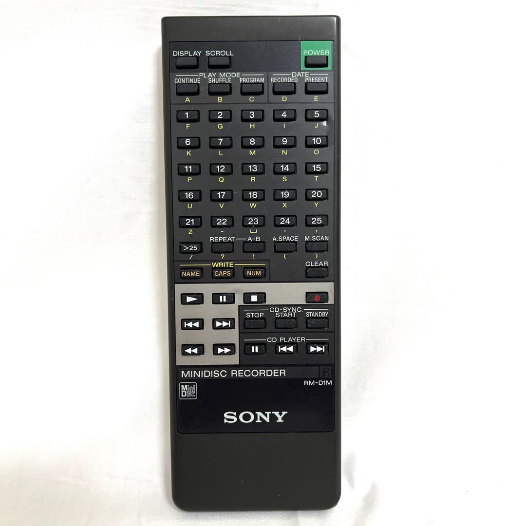 【動作確認済】SONY ソニー MDS-PC1 MDデッキ レコーダー