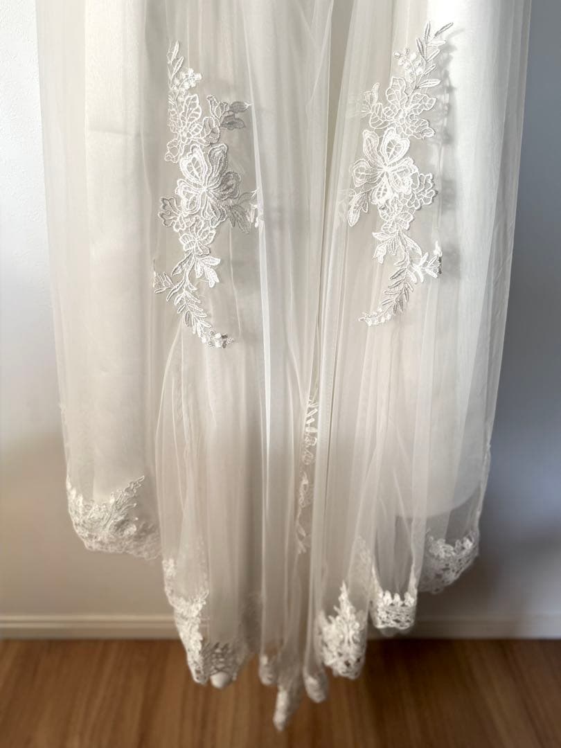 試着のみ|オフショル マーメイド ウェディングドレス 前撮り/フォトウェディング