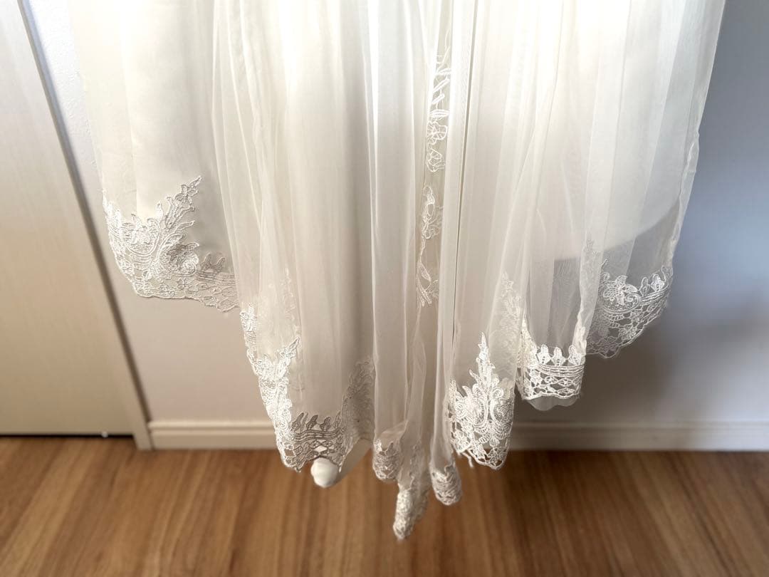 試着のみ|オフショル マーメイド ウェディングドレス 前撮り/フォトウェディング