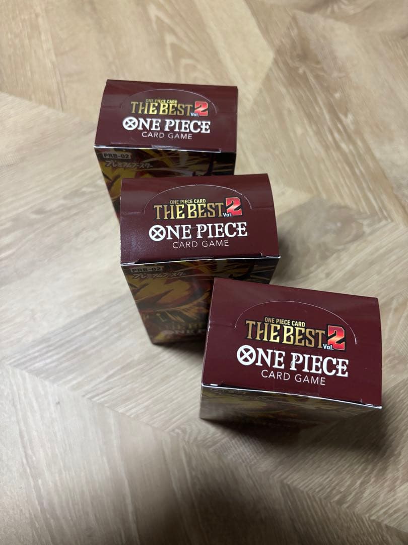 S*g様 【テープ付き】ワンピースカード　ザ・ベスト2 【3BOX】