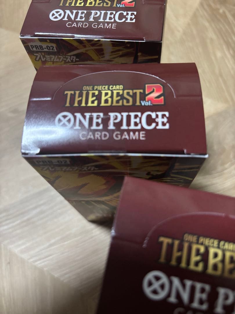 S*g様 【テープ付き】ワンピースカード　ザ・ベスト2 【3BOX】