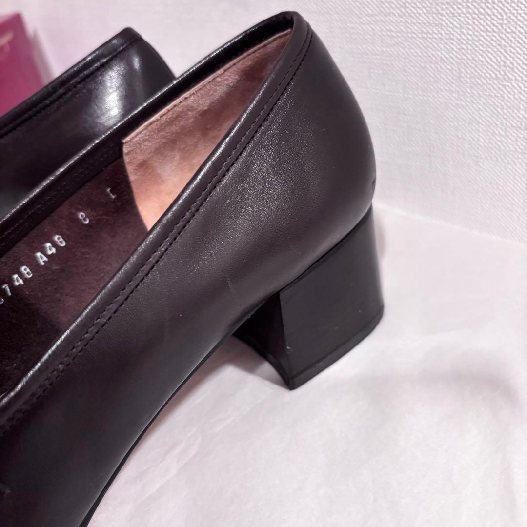 訳ありFerragamo フェラガモ レディース25cm マスタングカーフ