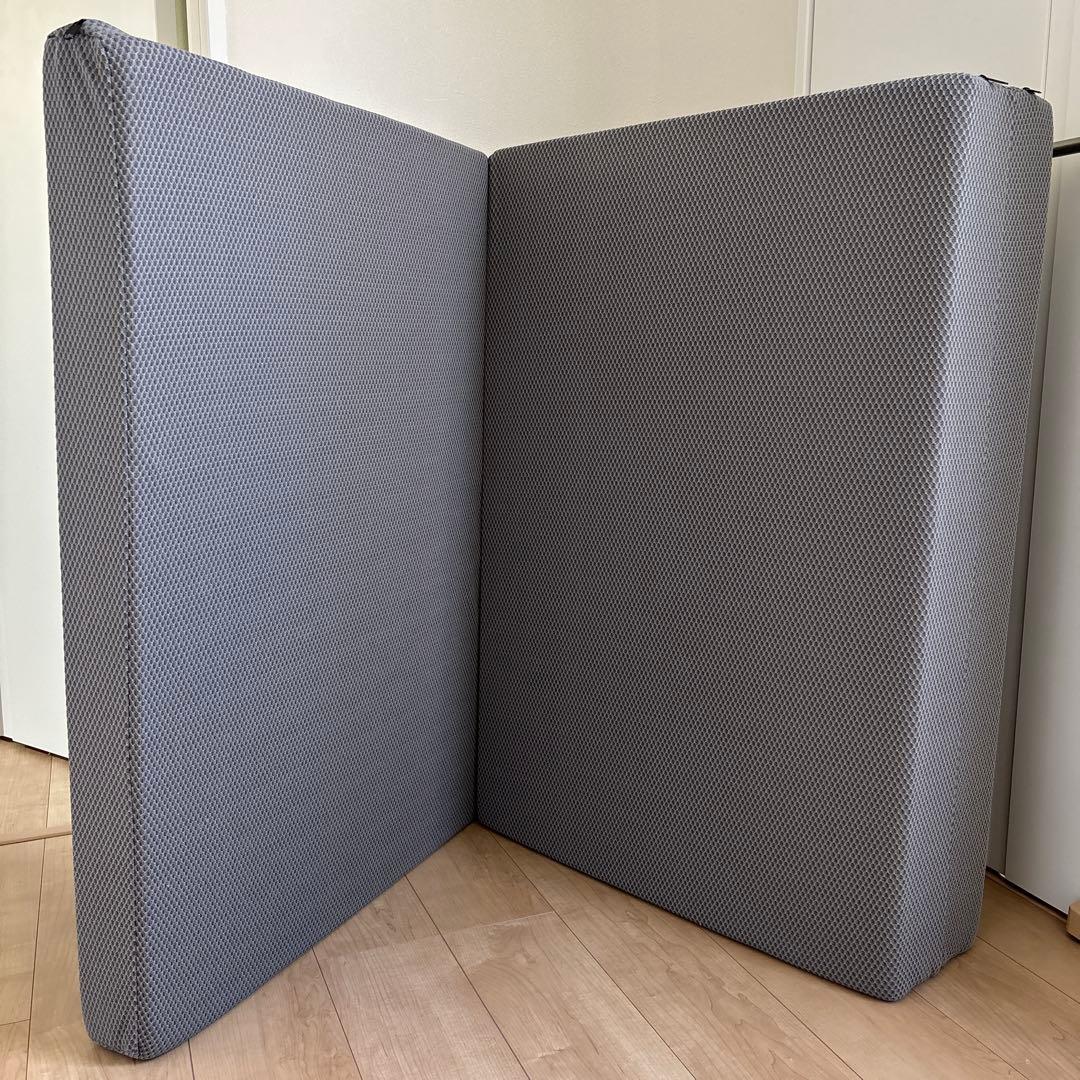 マニフレックス　サスティナブルウィング　マットレス シングル　グレー