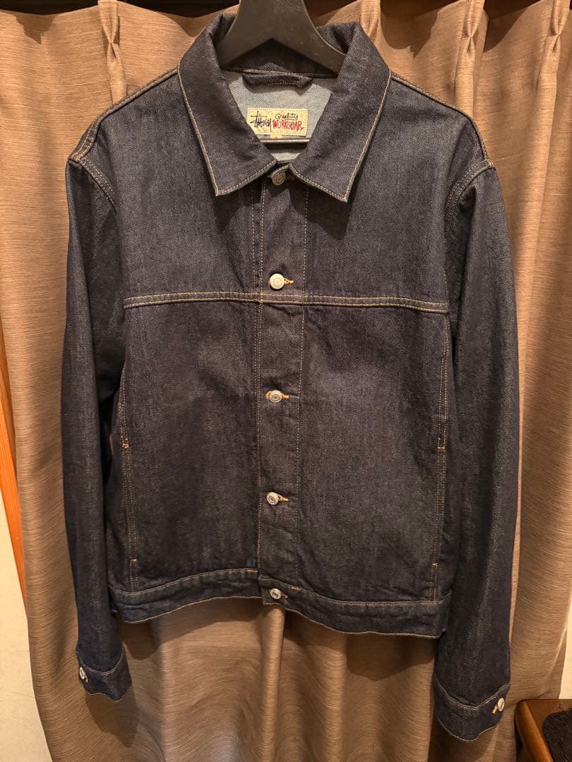 た*こ様 Stussy Quality Workgear ダークデニムジャケット