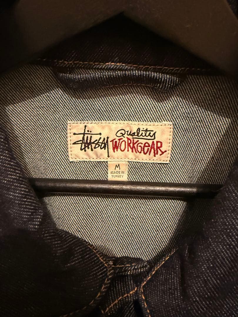 た*こ様 Stussy Quality Workgear ダークデニムジャケット