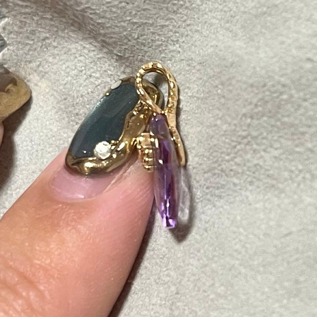 ジ*ン様 希少✨アガット k10 チャーム