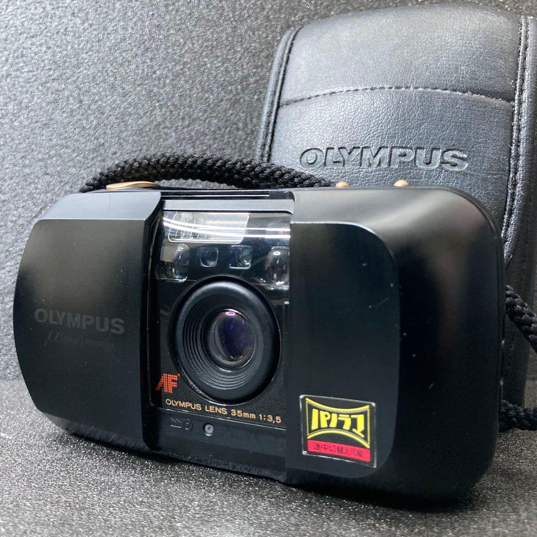 OLYMPUS フィルムカメラ μ （mju:） PANORAMA 動作品