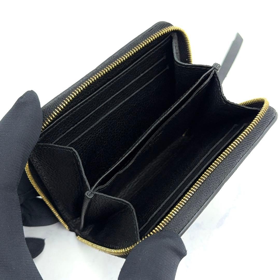 【最高級美品】ルイヴィトン アンプラント ジッピーパース モノグラム 黒