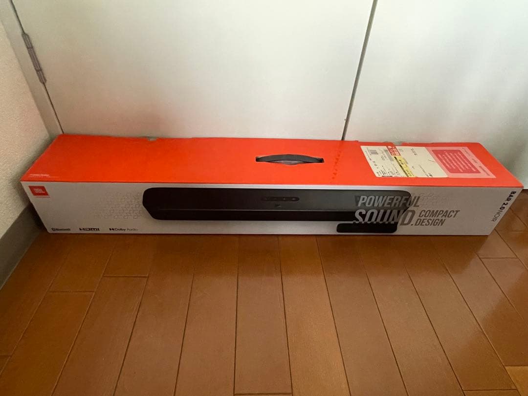 JBL BAR 2.0 NOIR サウンドバー