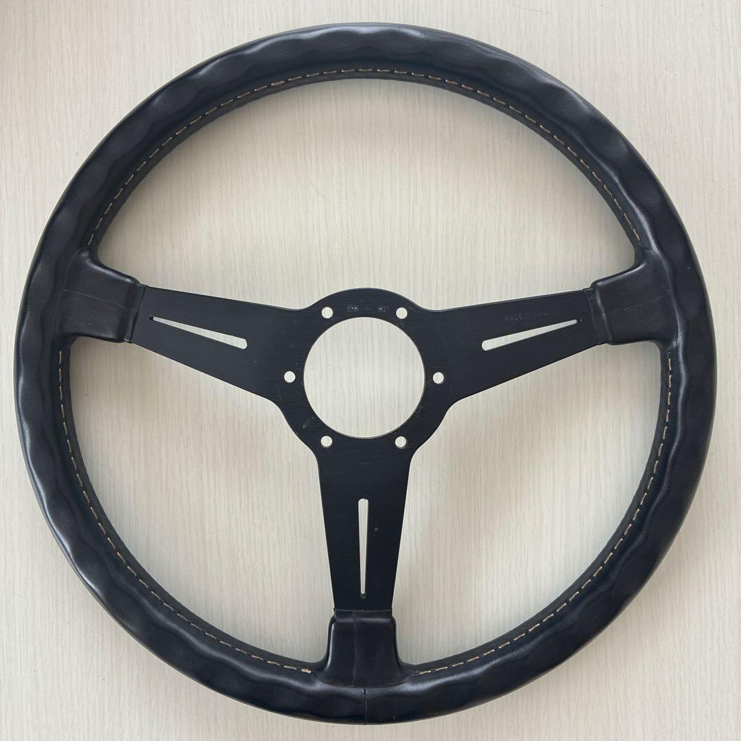 ナルディクラッシック　ブラックスポーク　Φ360