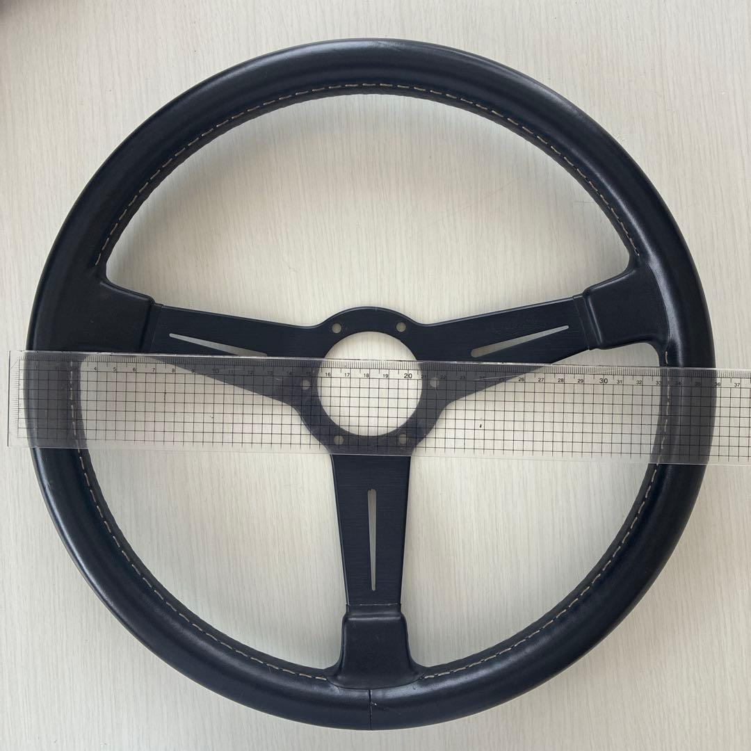 ナルディクラッシック　ブラックスポーク　Φ360