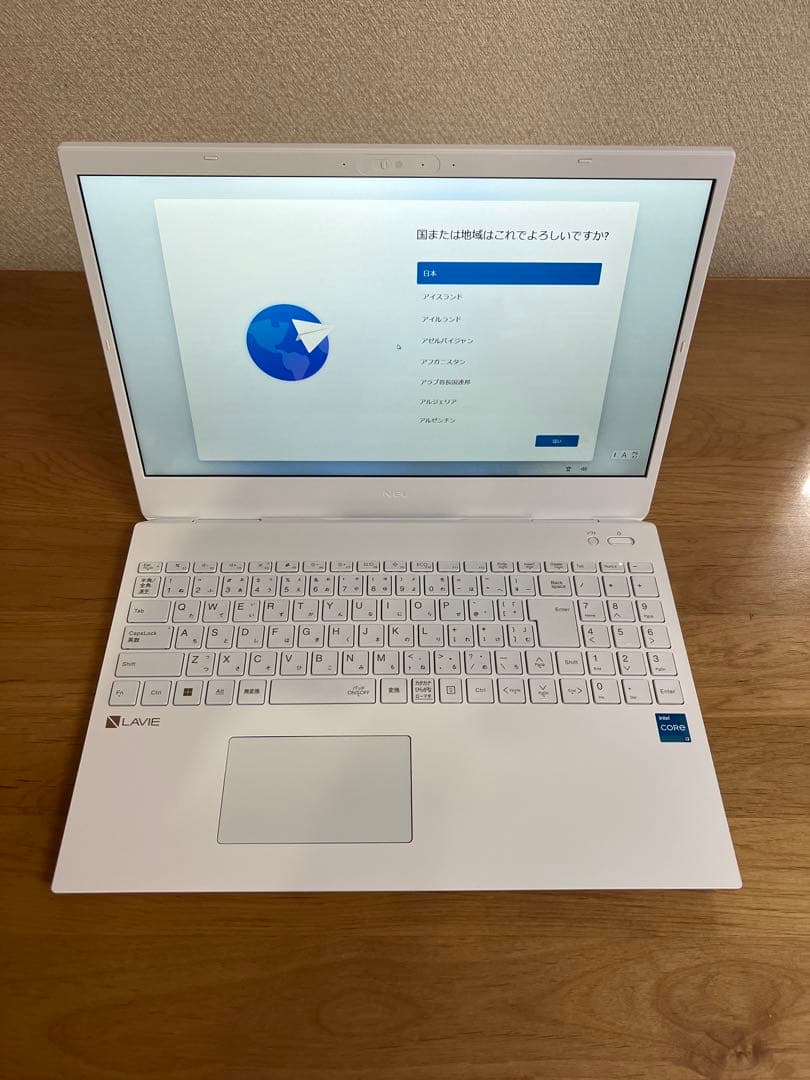 i*o様 延長保証たっぷり使用30分　極美NEC ノートPC PC-N1535F