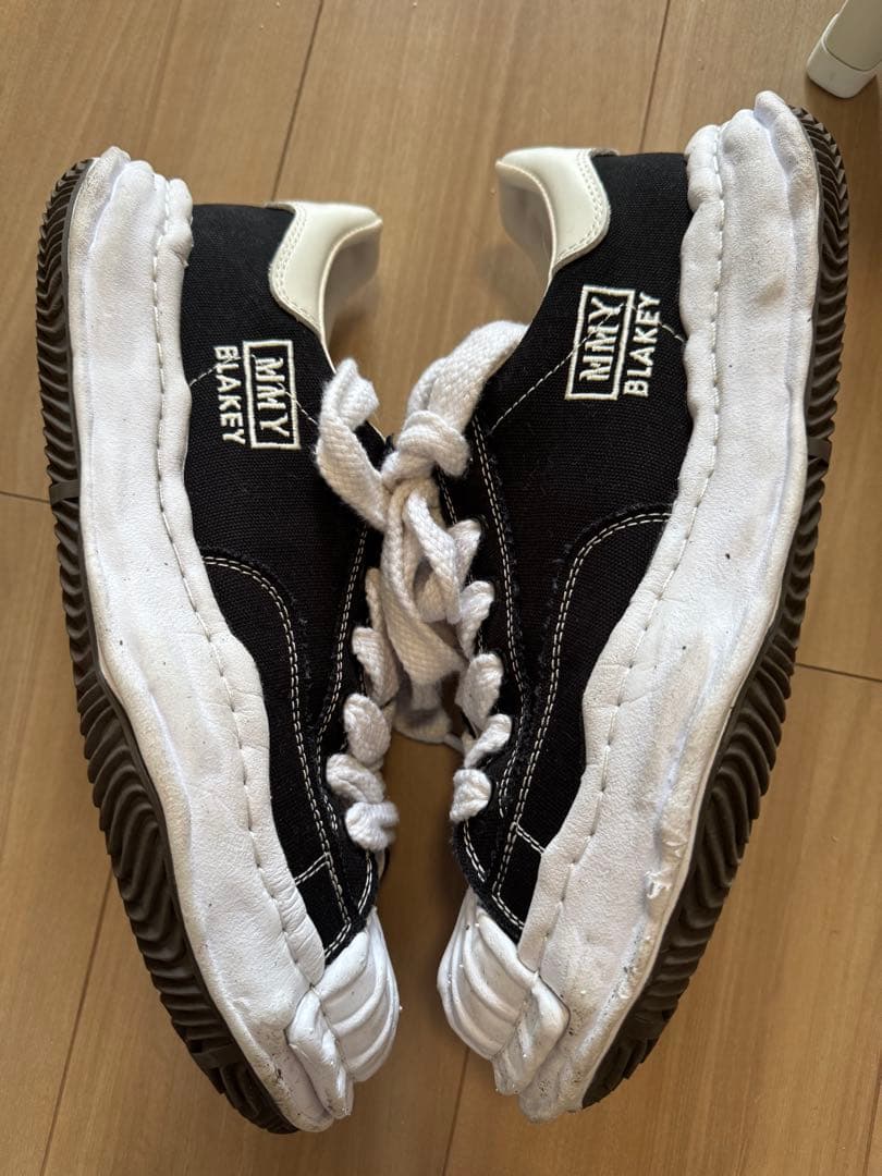 Maison Mihara Yasuhiro スニーカー ブラック/ホワイト