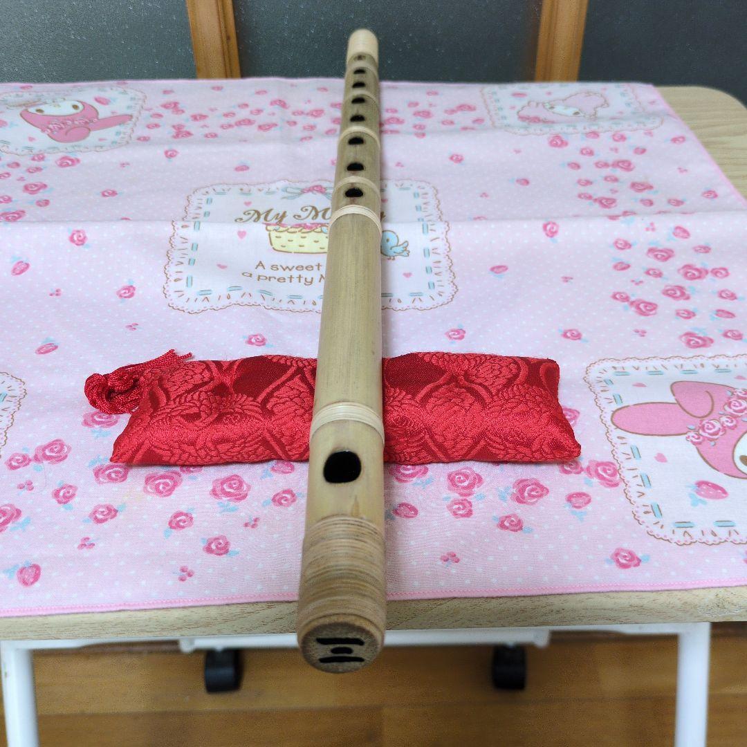 モグアイ篠笛三本調子古典半重巻き（道中）新品