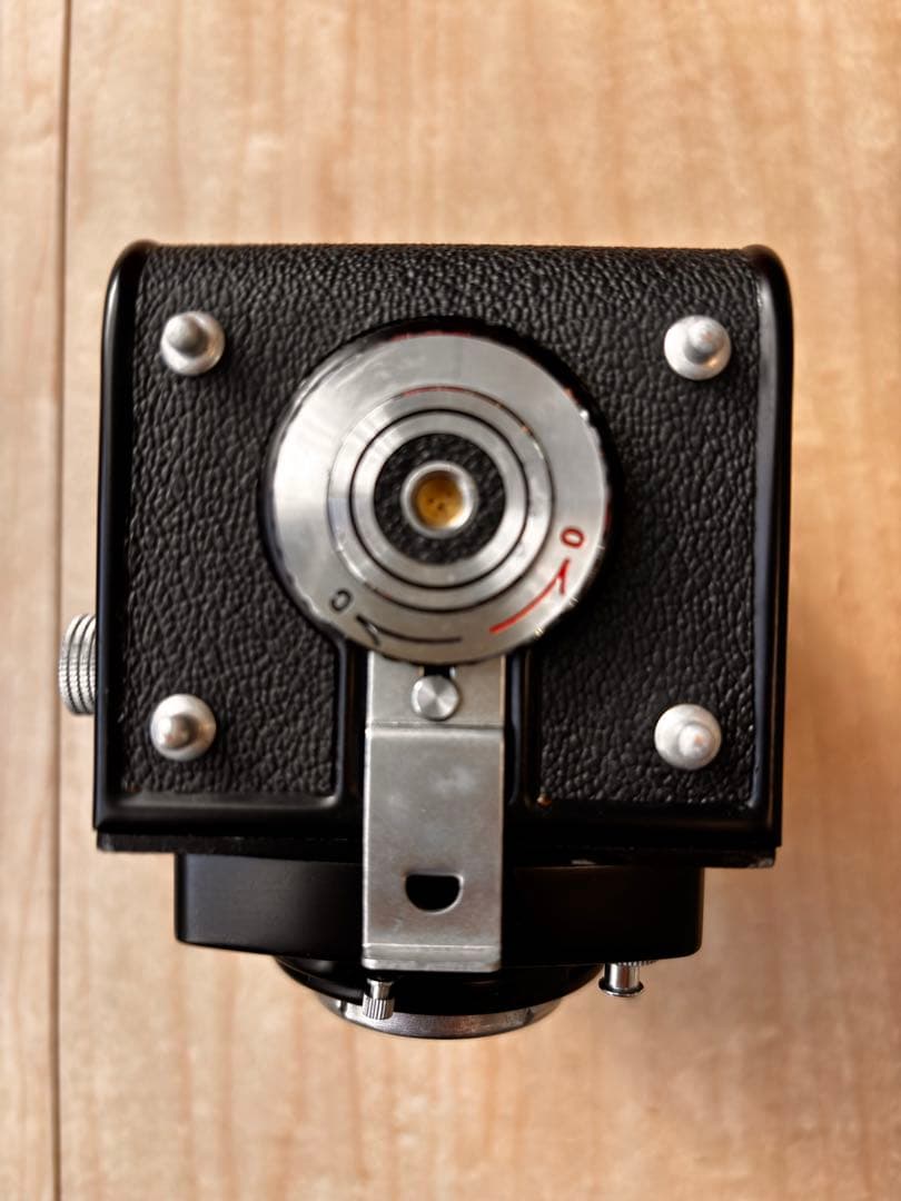 限定値下げ　yashicaflex 80mm f3.5 C型 専用革ケース付き