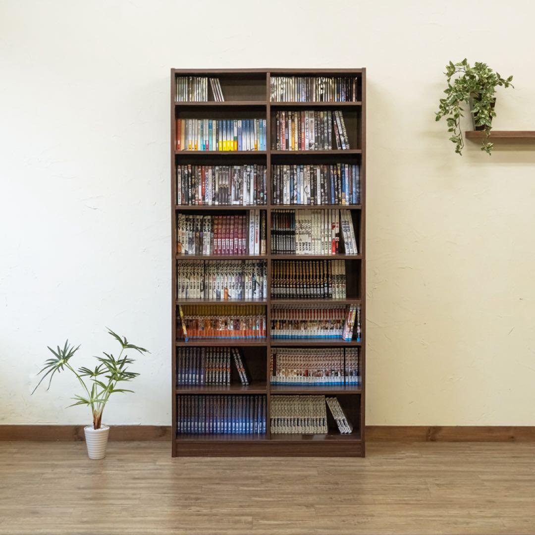 本棚・多目的ラック　180×88　ホワイトウォッシュ